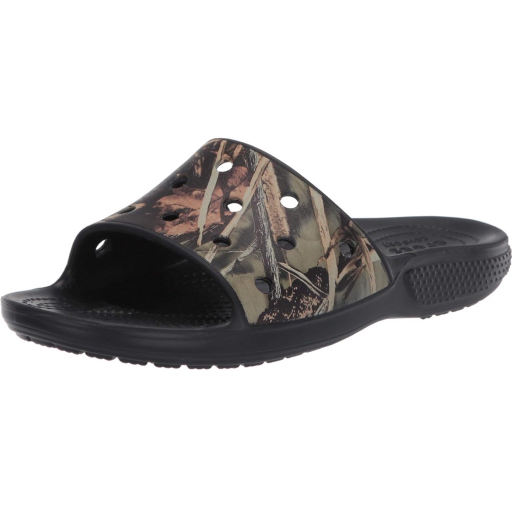 Crocs UnisexAdult Classic Slide Sandals  Camo